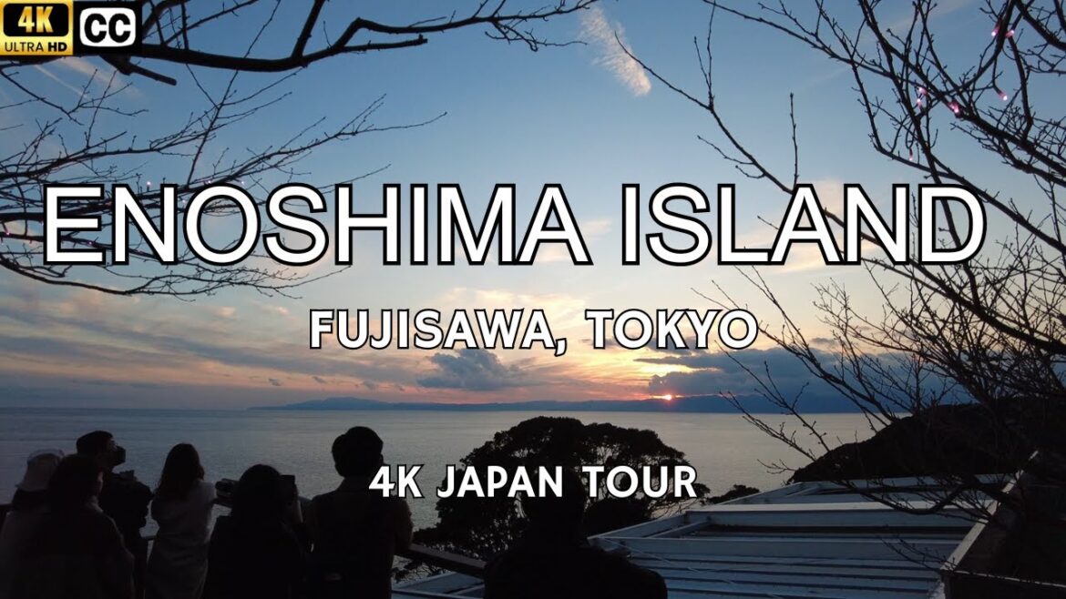 [4K] Japan Walk Tour | Enoshima Island | Tokyo