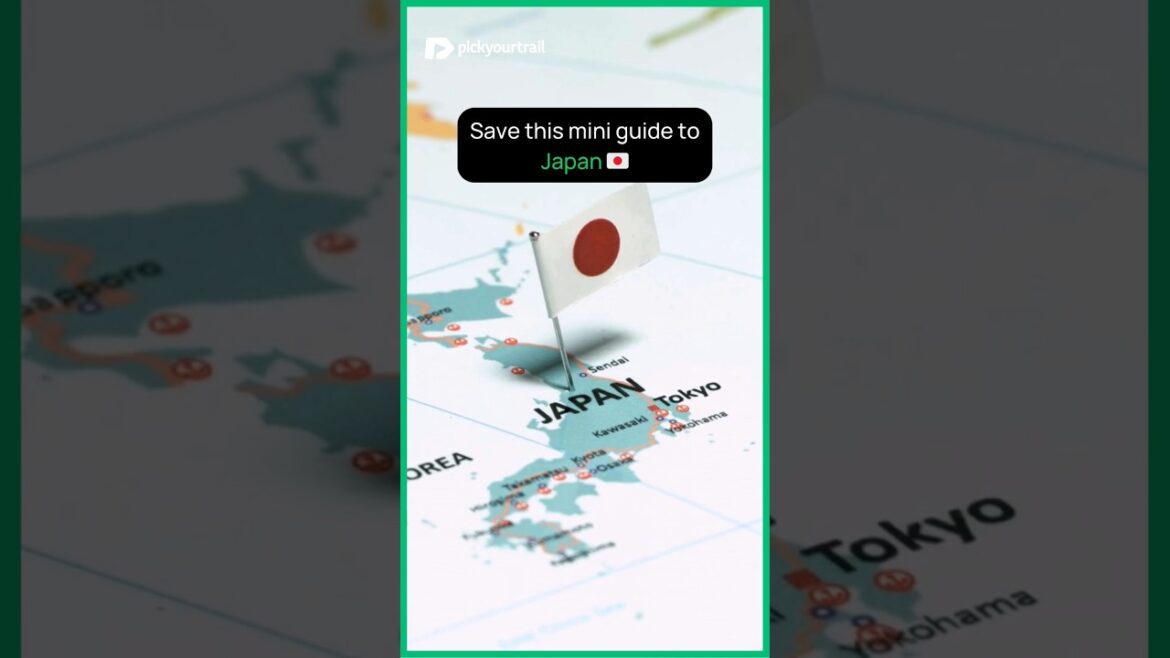Japan 🇯🇵 Mini Guide | Explore Japan | Pickyourtrail 💚 #travel #shorts