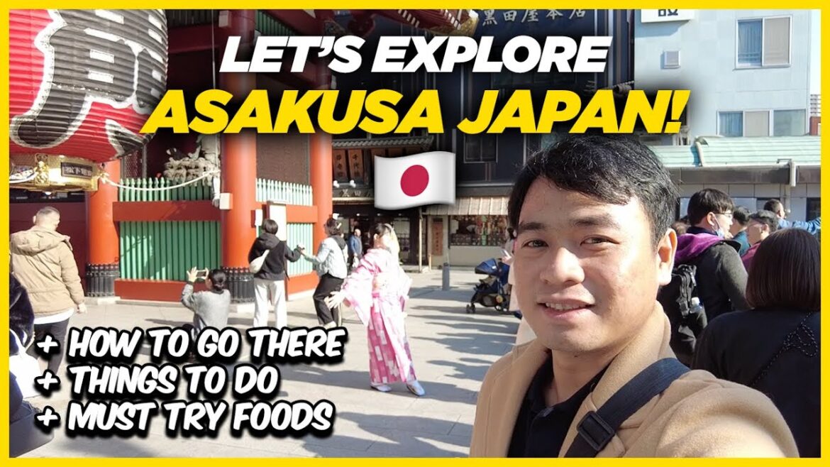 LET'S EXPLORE ASAKUSA IN TOKYO JAPAN! 🇯🇵⛩️ Lost Furukawa