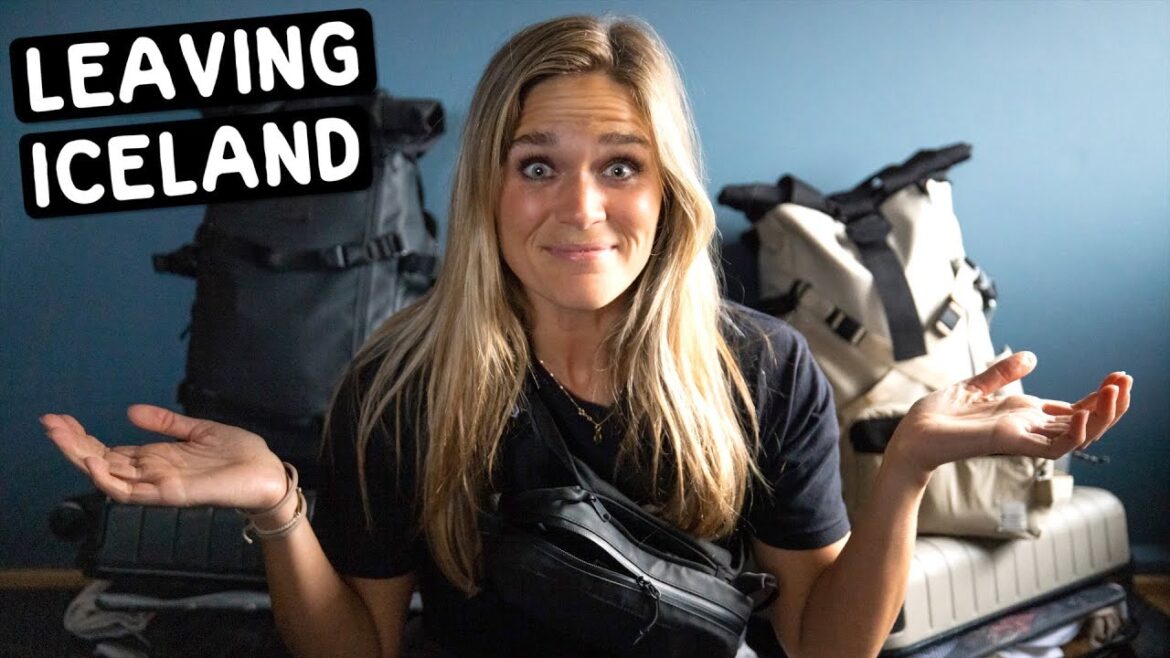 PACKING FOR OUR NEXT COUNTRY (leaving Iceland)