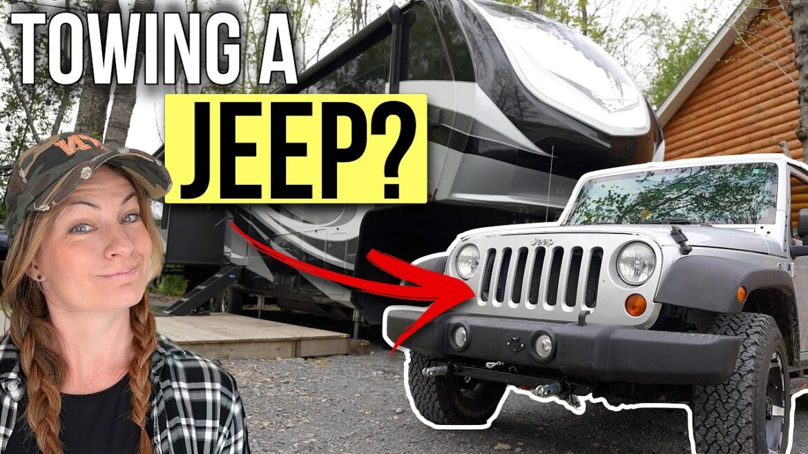 Prepping Our Jeep to Flat Tow for Our Next Journey