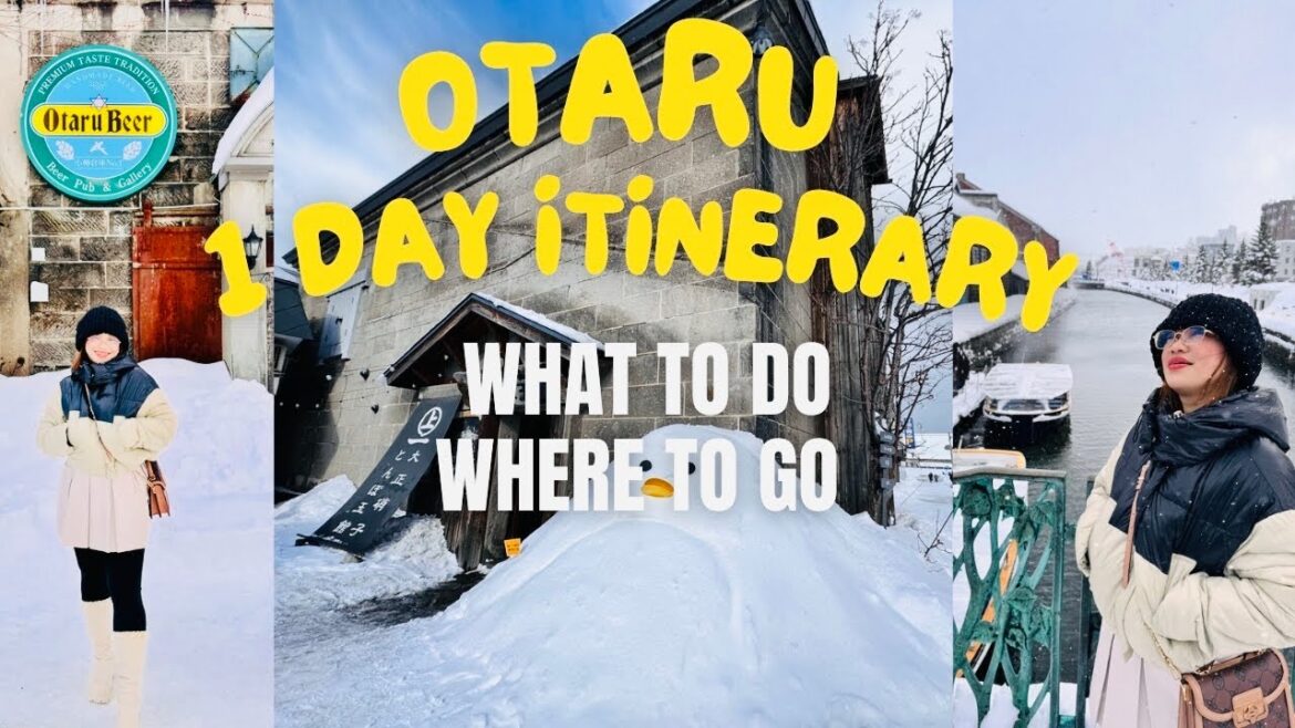 LET'S GO TO OTARU JAPAN: 1 DAY COMPLETE TRAVEL ITINERARY