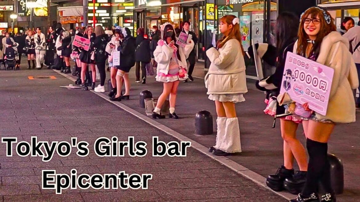 Thriving Red-light District In Tokyo: Paradise For Girls Bar