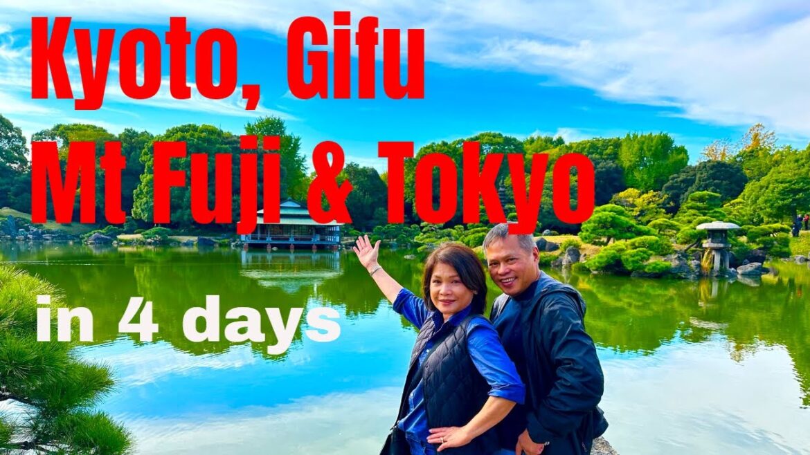 Japan Travel 2022 – Kyoto, Gifu, Mt Fuji, Tokyo