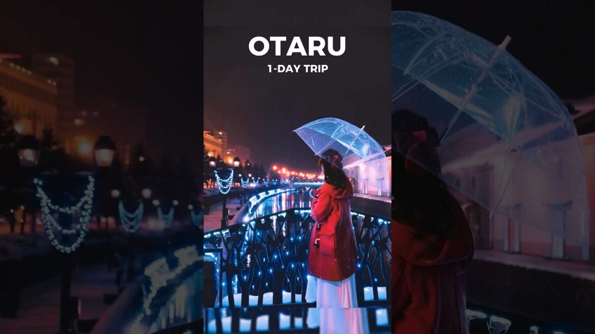  ❄️ OTARU WINTER DAY TRIP ❄️ #Otaru#Japantrip#Hokkaido