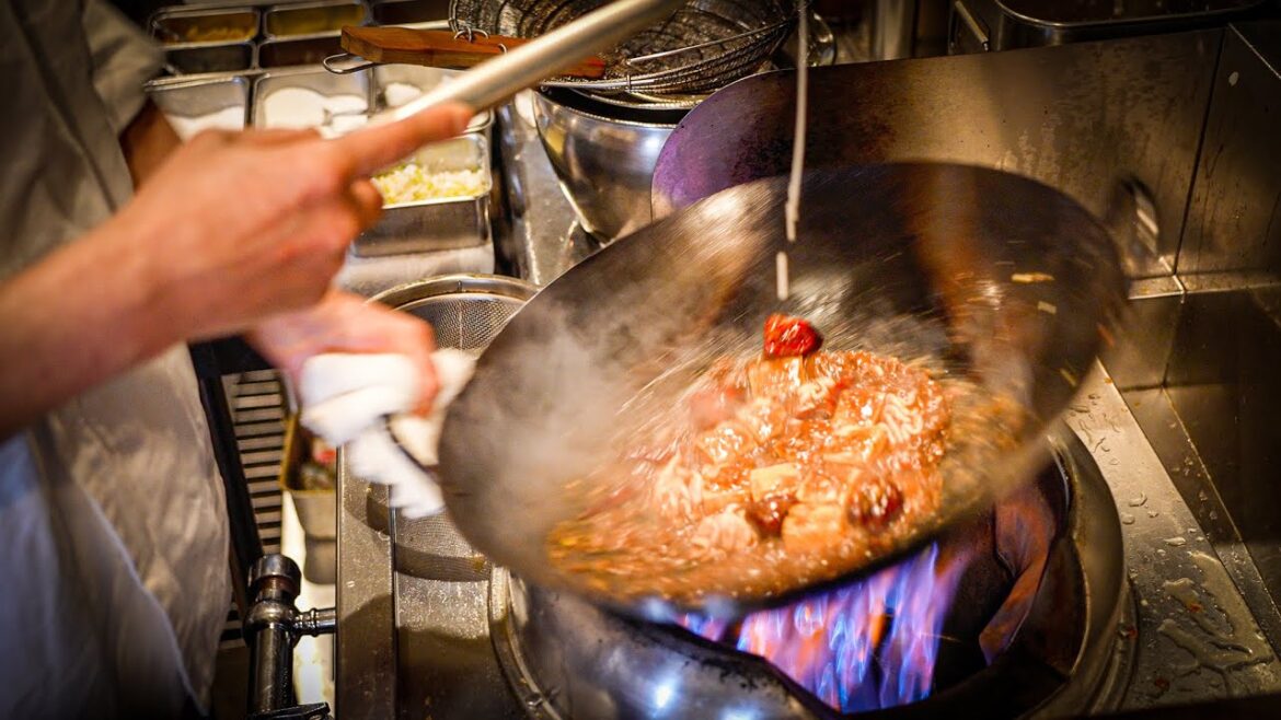 有名ホテル出身のスゴ腕シェフのワンオペ営業！話題の魚介麻婆豆腐や至極の中華ディナーが味わえるお店に密着！Chinese Cuisine restaurant Japan 일본 오사카