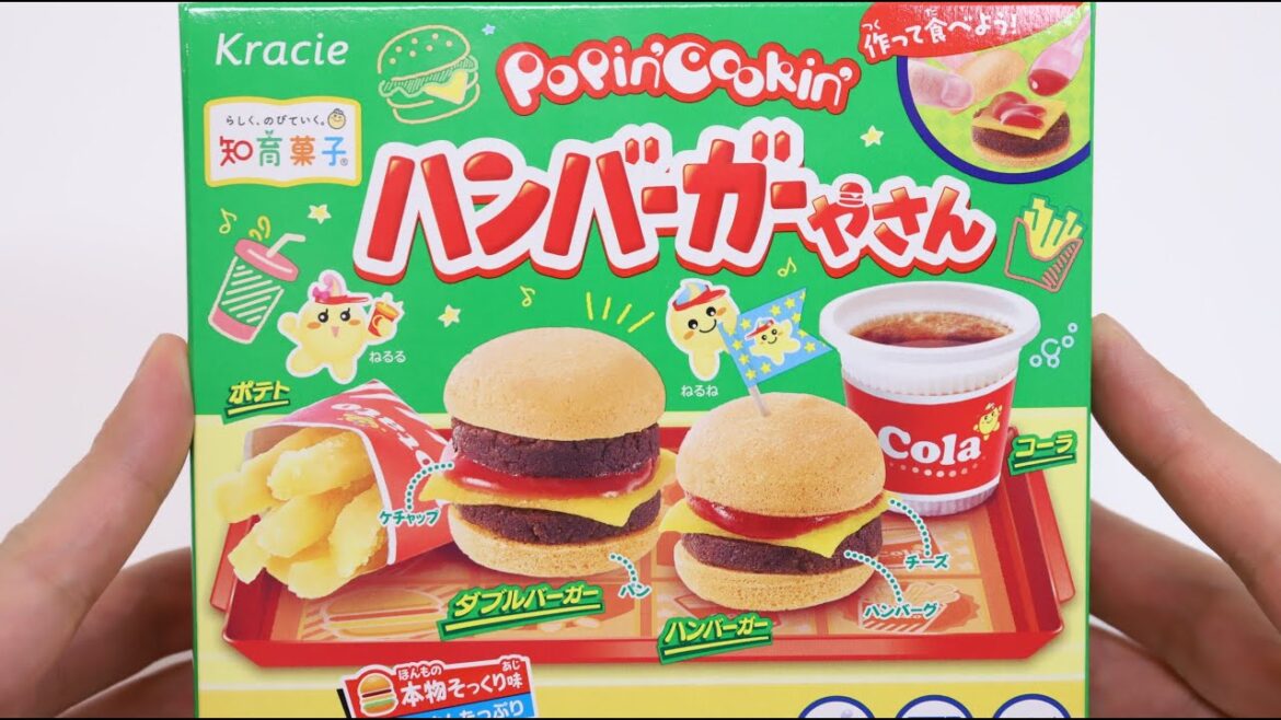 Popin Cookin Hamburger Kit DIY Candy Renewal Popin Cookin Hamburger Kit DIY Candy Renewal
