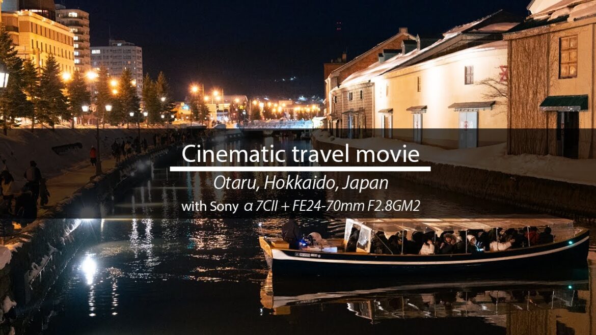 Cinematic travel movie in snow  | Otaru, Hokkaido, Japan 北海道 小樽 | Sony α7CII + FE24-70 F2.8GM2