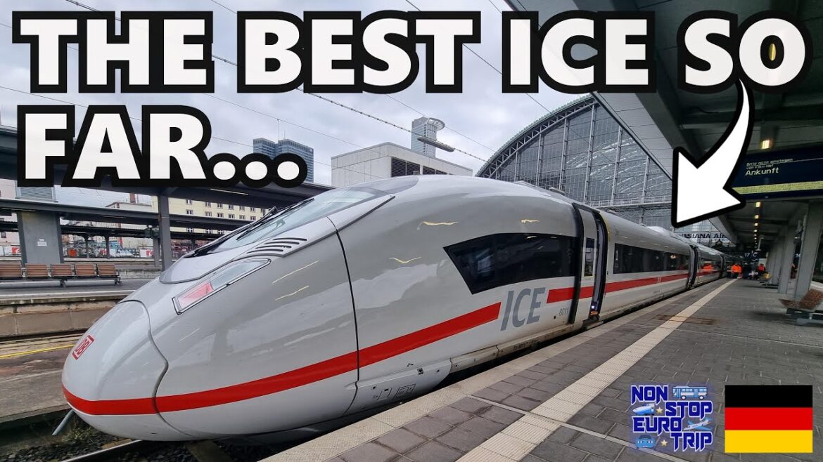 The 320km/h ICE3neo is Germany's Best Train.... BY A MILE!