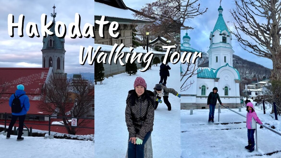 HAKODATE Walking Tour in Winter – Hokkaido Japan (Night & Day)