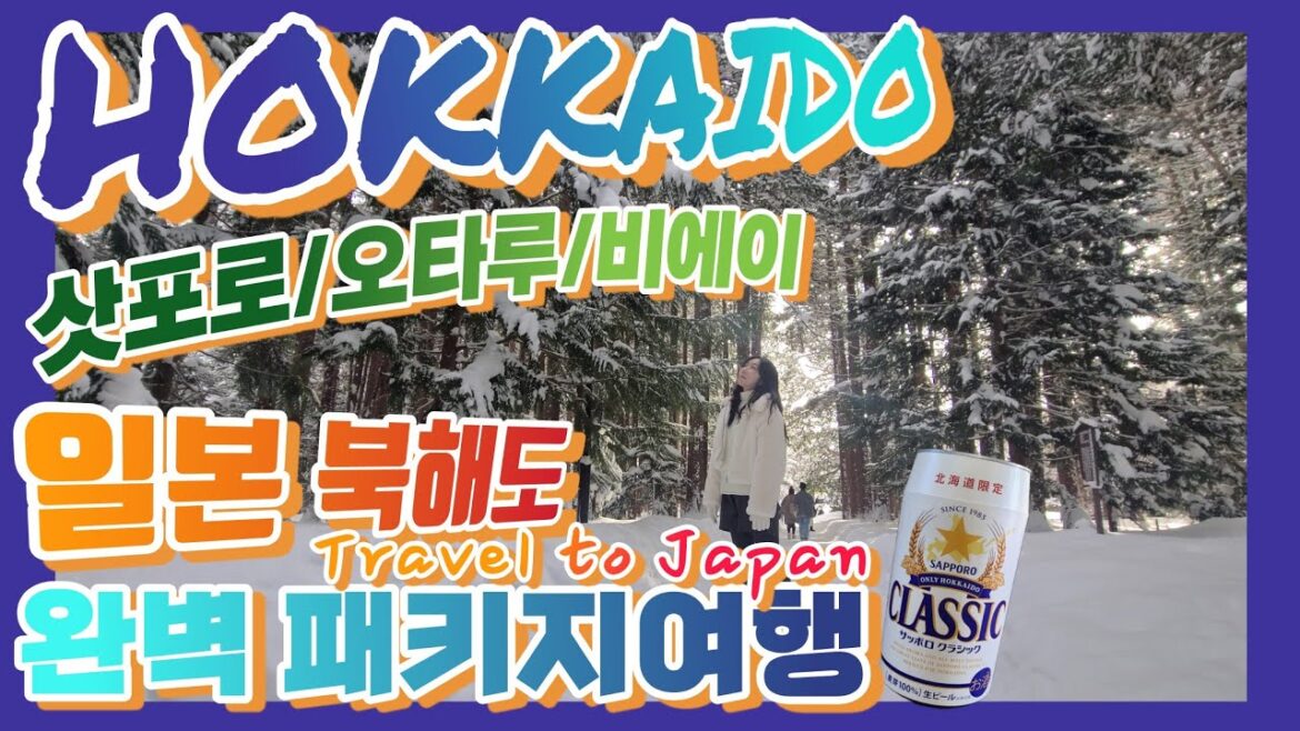 [여행] 삿포로 최고의 여행❤️ 가기전 꼭! 시청하세요/일본 홋카이도(북해도)여행/오타루/비에이 3박4일 완벽 패키지 인기 명소/HOKKAIDO/SAPPORO/TRIP/VLOG