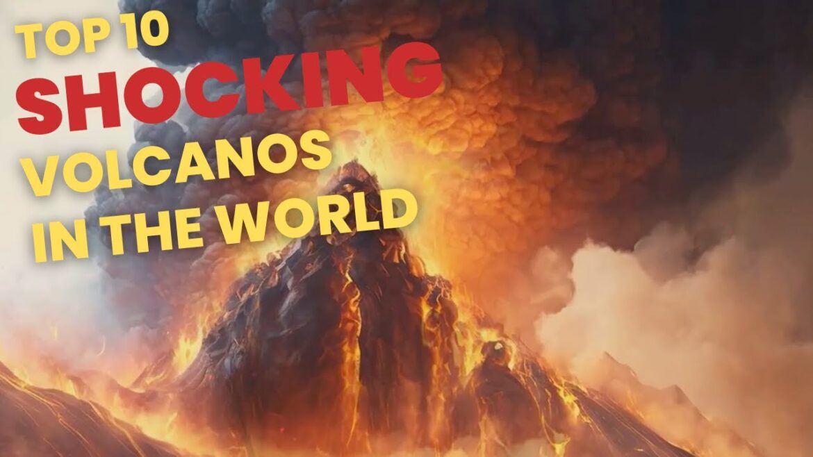 Volcano Alert: Discovering the Top10 Most Active and Dangerous volcanoes in the world.