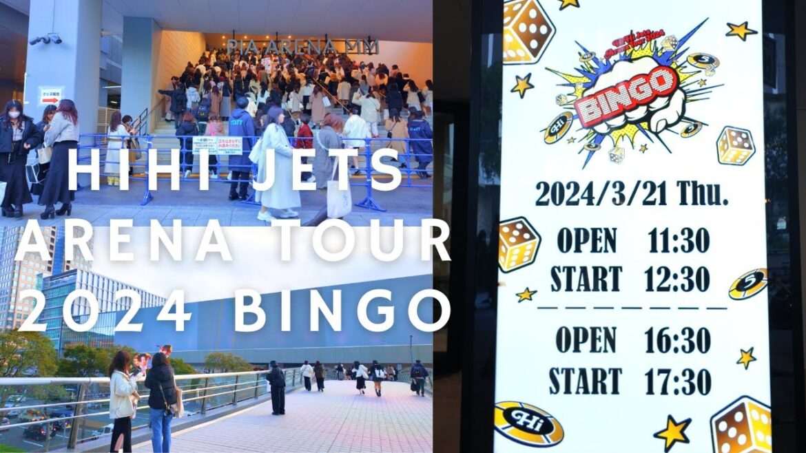 【4K HDR🇯🇵】HiHi Jets Arena Tour 2024 BINGO [Pia Arena MM]