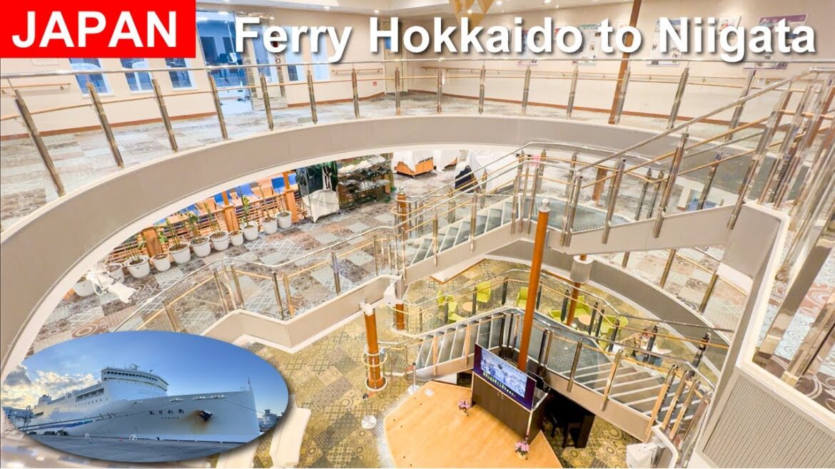 16 Hour Overnight Ferry Trip - Otaru, Hokkaido to Niigata #japan