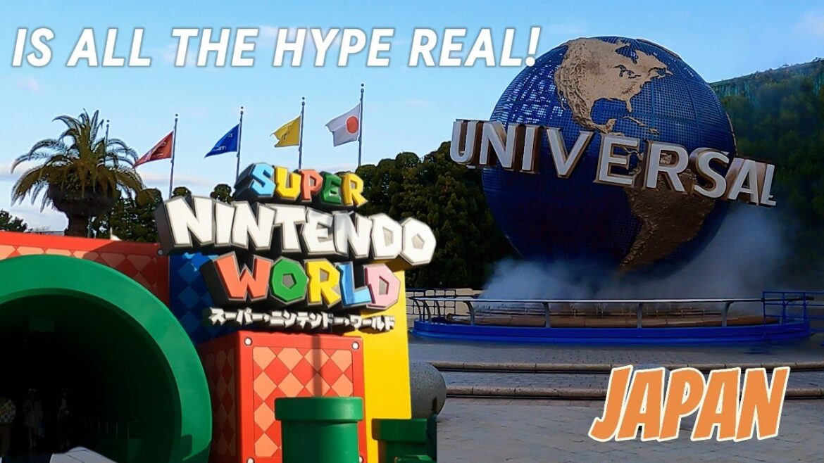 Walking tour of Universal Studios Japan | Super Nintendo World | 4K Walking tour of Universal Studios Japan | Super Nintendo World | 4K