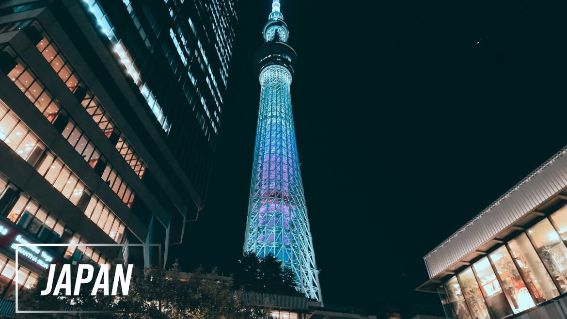TOKYO SKYTREE - Night -｜Tokyo｜An overwhelmingly tall modern landmark