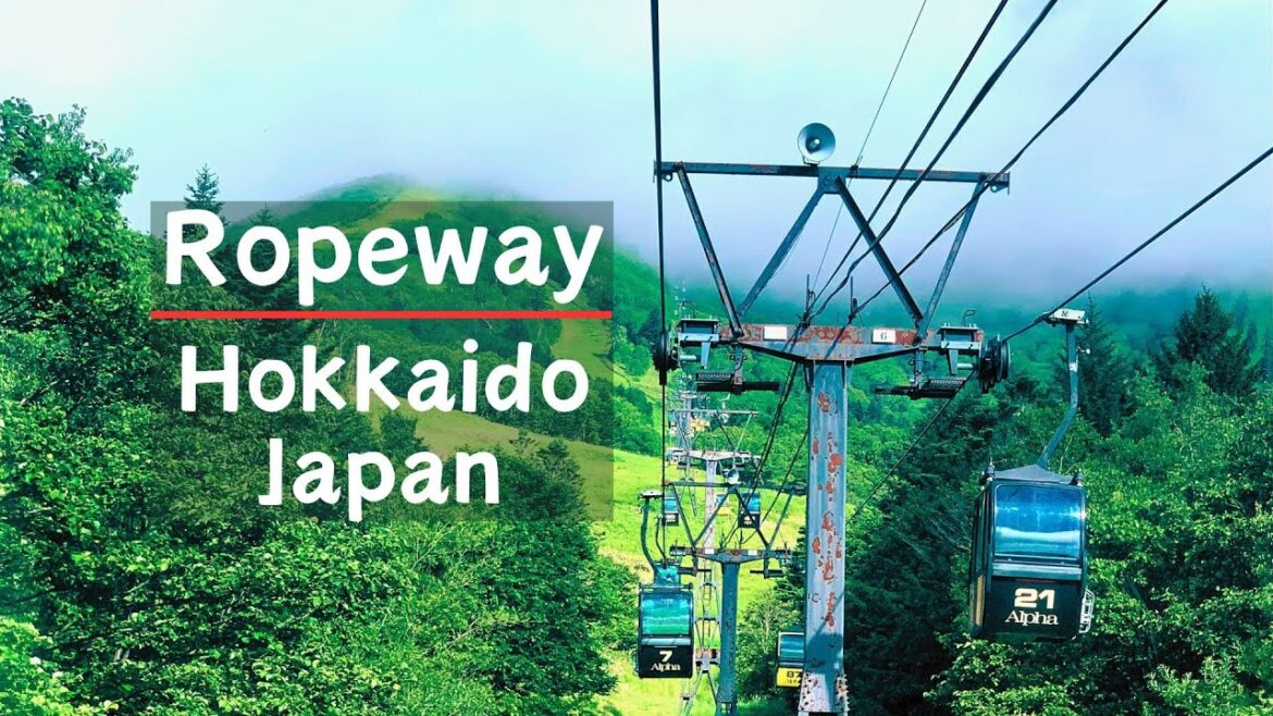 Travel in Japan, Ropeway Hokkaido Japan #shorts