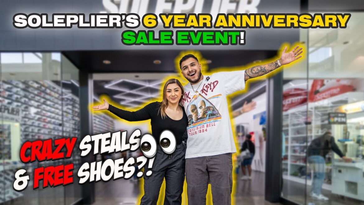 WE GAVE AWAY FREE SNEAKERS FOR OUR 6 YEAR STORE ANNIVERSARY! | IN-SOLE EPISODE 9 WE GAVE AWAY FREE SNEAKERS FOR OUR 6 YEAR STORE ANNIVERSARY! | IN-SOLE EPISODE 9