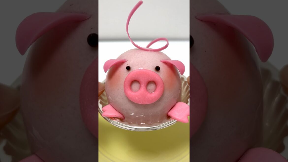 Cute Piggy Cake #shorts