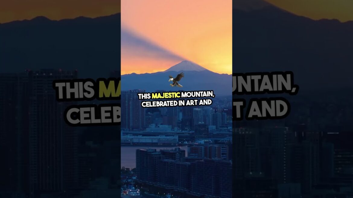 Captivating Mount Fuji  Japan's Iconic Landmark/  #travel #topdestinations #tourist #adventure