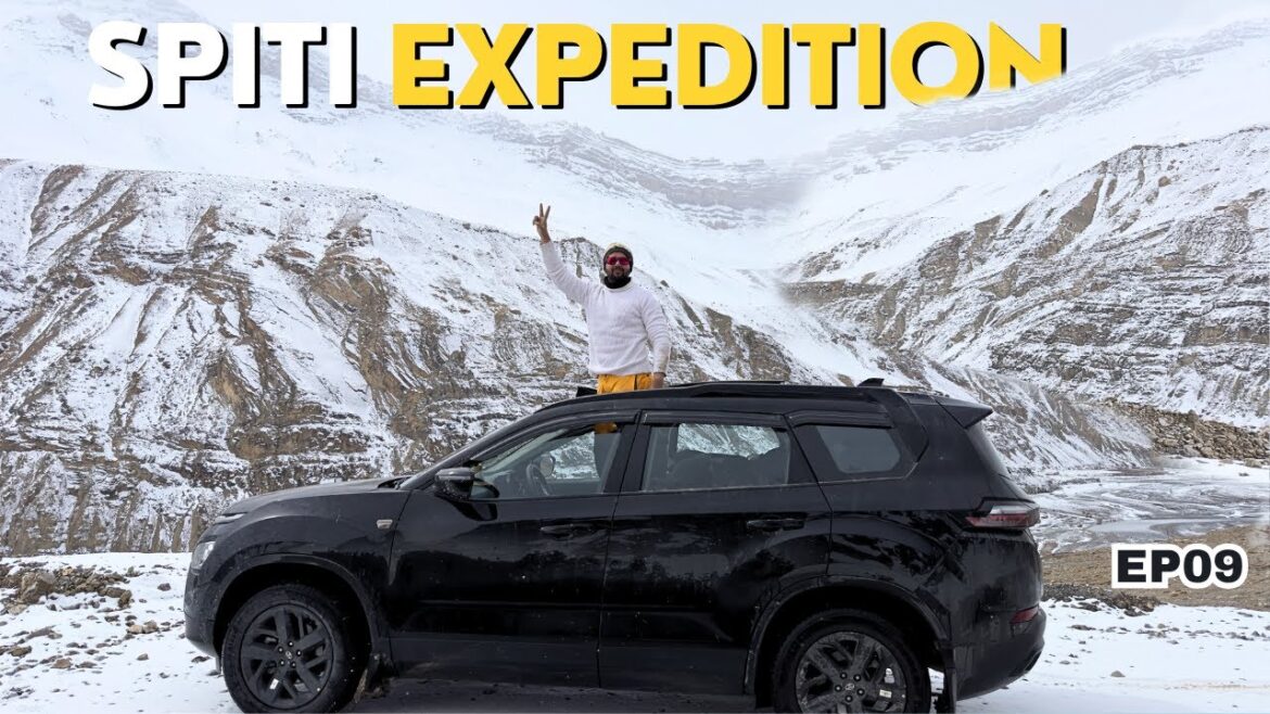Winter Spiti 2024 EP 9 | Kaza to Chandigarh | Car Camping in Himachal | Tata Safari Camper Van India