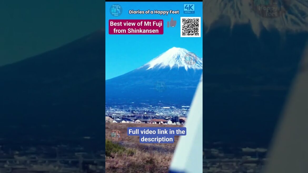 Best view of Mt Fuji from Shinkansen Japan Travel #mtfuji #shinkansen #bestview #mountfuji #tokyo Best view of Mt Fuji from Shinkansen Japan Travel #mtfuji #shinkansen #bestview #mountfuji #tokyo