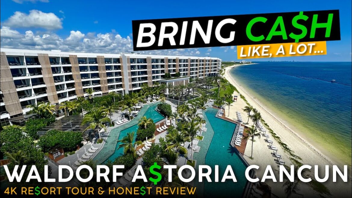 WALDORF ASTORIA Cancun, Mexico 🇲🇽 4K Resort Tour & Review 🇲🇽 Wrong Brand, Insane Prices WALDORF ASTORIA Cancun, Mexico 🇲🇽 4K Resort Tour & Review 🇲🇽 Wrong Brand, Insane Prices