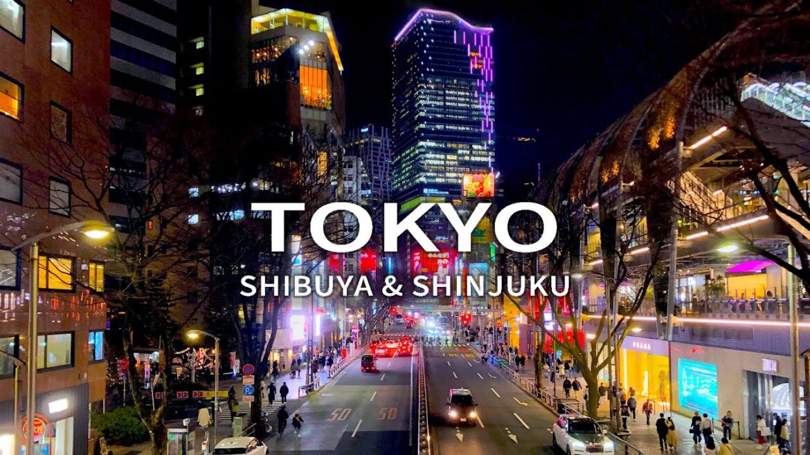 Tokyo Exploring: From Shibuya to Shinjuku | March 2024 - Japan・4K