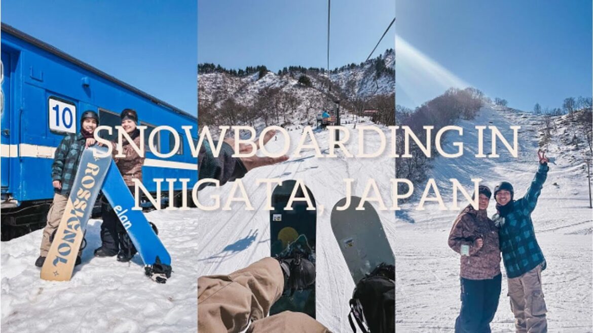 JAPAN DIARIES / Snowboarding In Niigata, Japan / Shinkansen trip/ japan winter trip