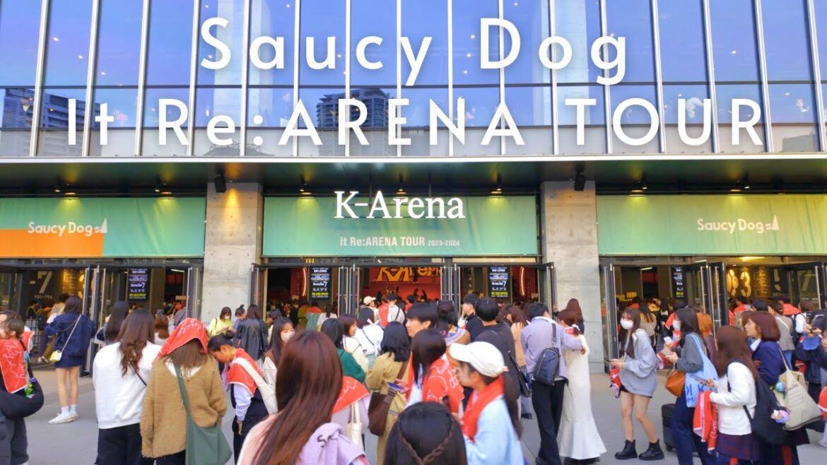 【4K HDR🇯🇵】Saucy Dog It Re:ARENA TOUR [K-Arena Yokohama]