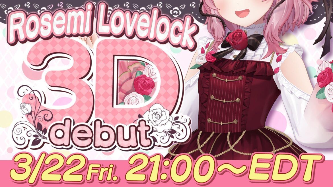 Rosemi's 3D Debut is today!