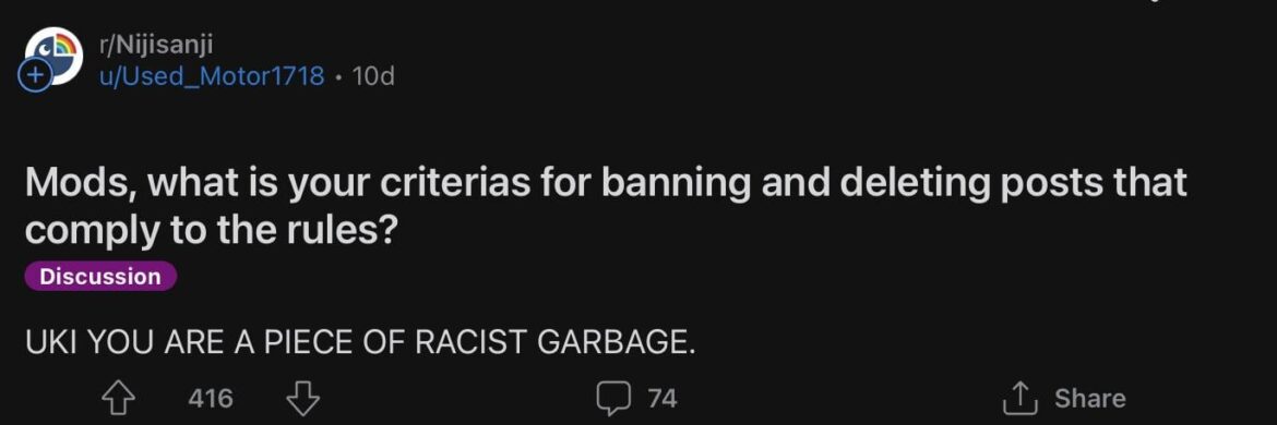 Hey, almost been two weeks since you guys haven't answered the question.