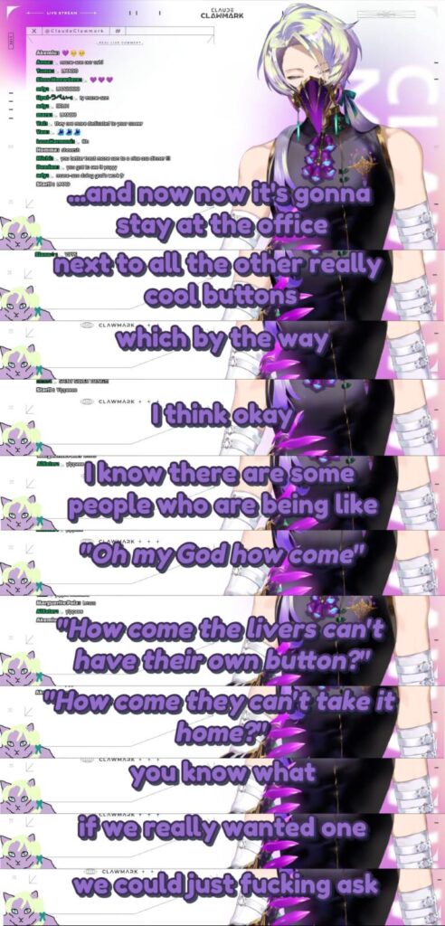 Yeah, that's why Mysta was complaining bitterly about it