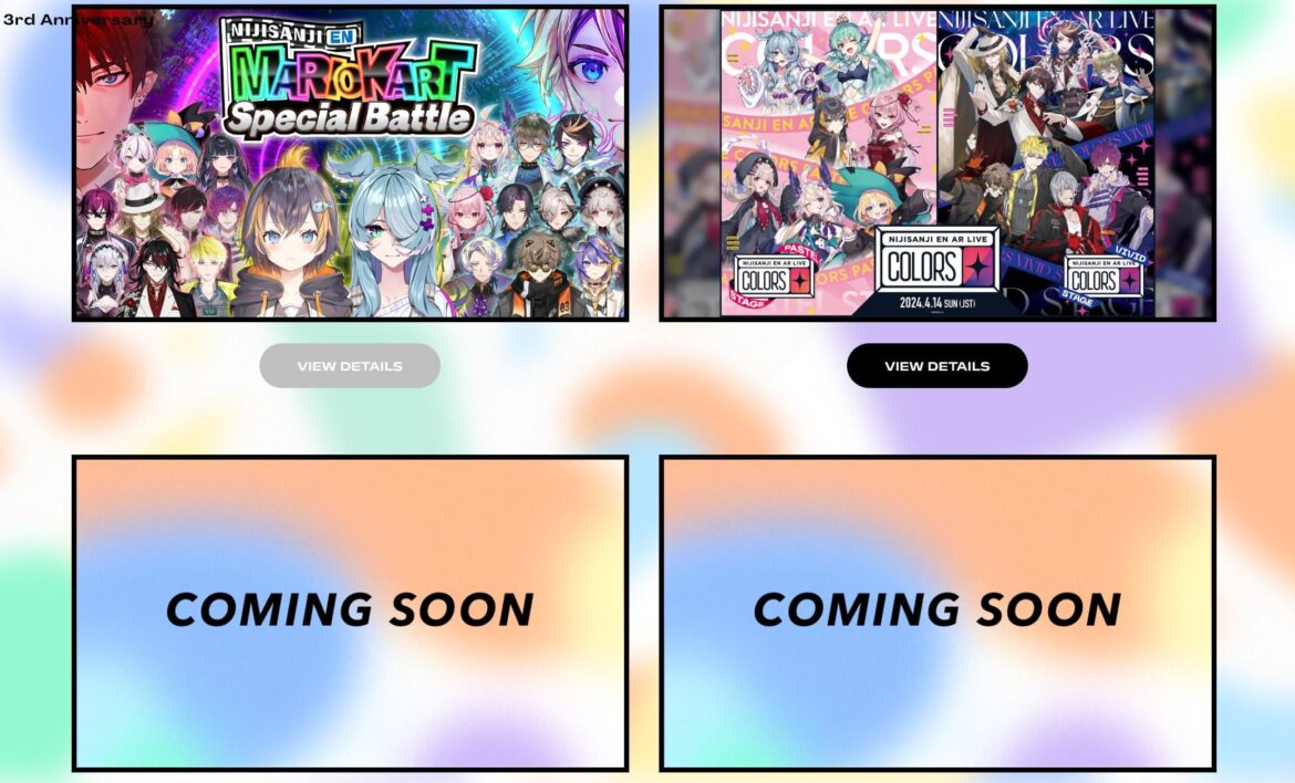 There's still two more announcements to come