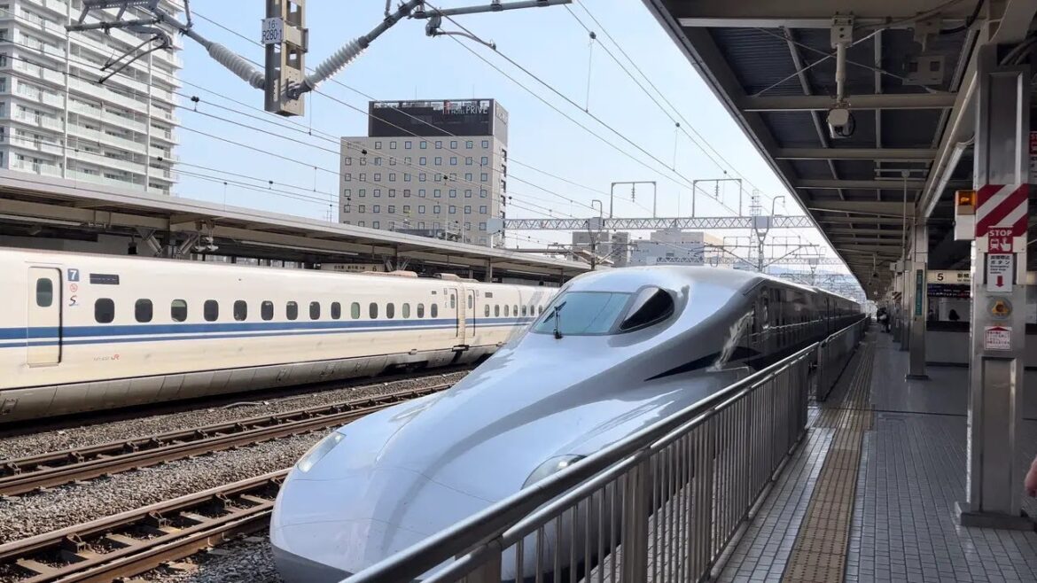 14APR2024 JR Central Tōkaidō Shinkansen Kodama 730 at Shizuoka Station 14APR2024 JR Central Tōkaidō Shinkansen Kodama 730 at Shizuoka Station