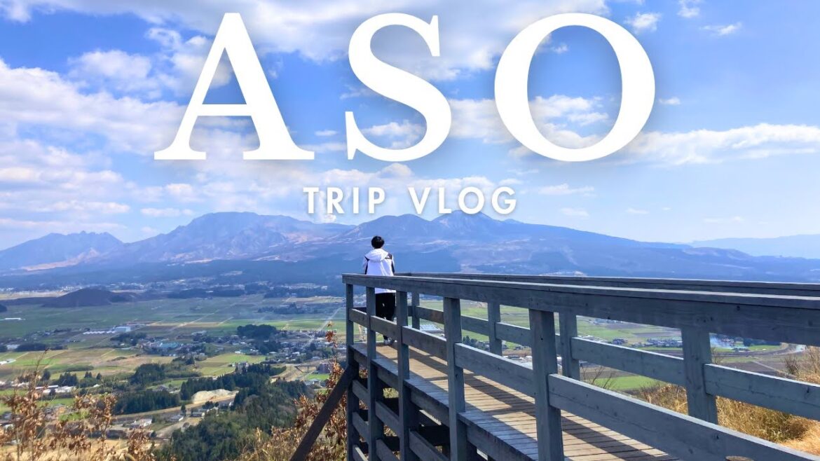 【Kumamoto Trip】1泊2日で行く阿蘇旅行 | グルメに観光にレジャー全部満喫する2日間 | 冬シーズンでも大自然を感じる熊本県🐻