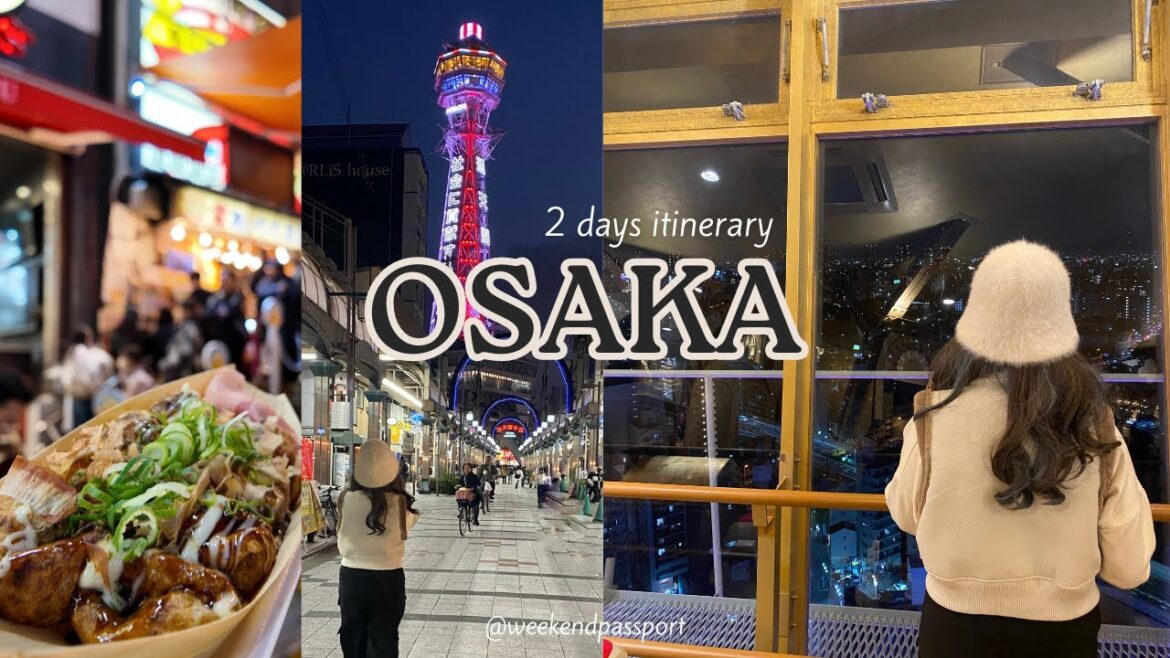 2 DAYS IN OSAKA | JAPAN TRAVEL VLOG | Food, Shinsekai Tower, Dotonburi, Osaka Castle and etc. 2 DAYS IN OSAKA | JAPAN TRAVEL VLOG | Food, Shinsekai Tower, Dotonburi, Osaka Castle and etc.