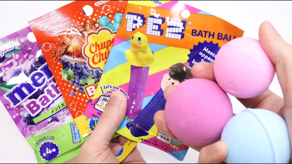Pez Mentos ChupaChups Bath Bomb