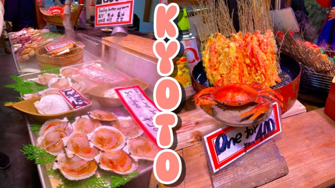 Nishiki Market, Kyoto Japan Food Tour