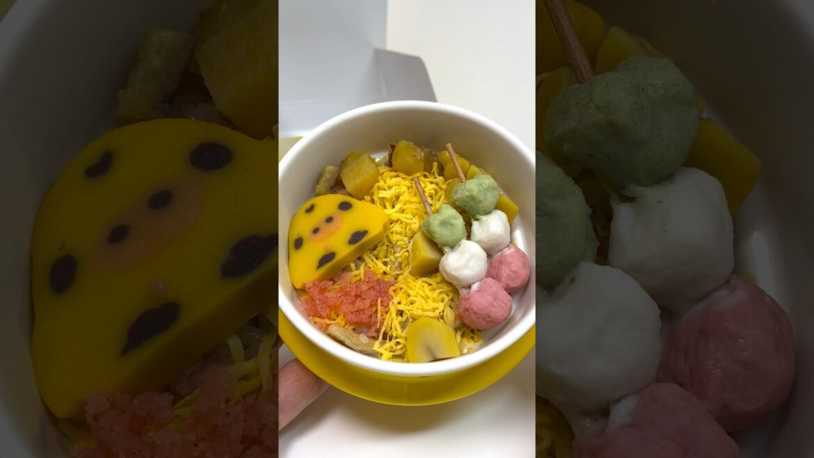 Rilakkuma Kiiroitori Kamameshi Bento #shorts Rilakkuma Kiiroitori Kamameshi Bento #shorts