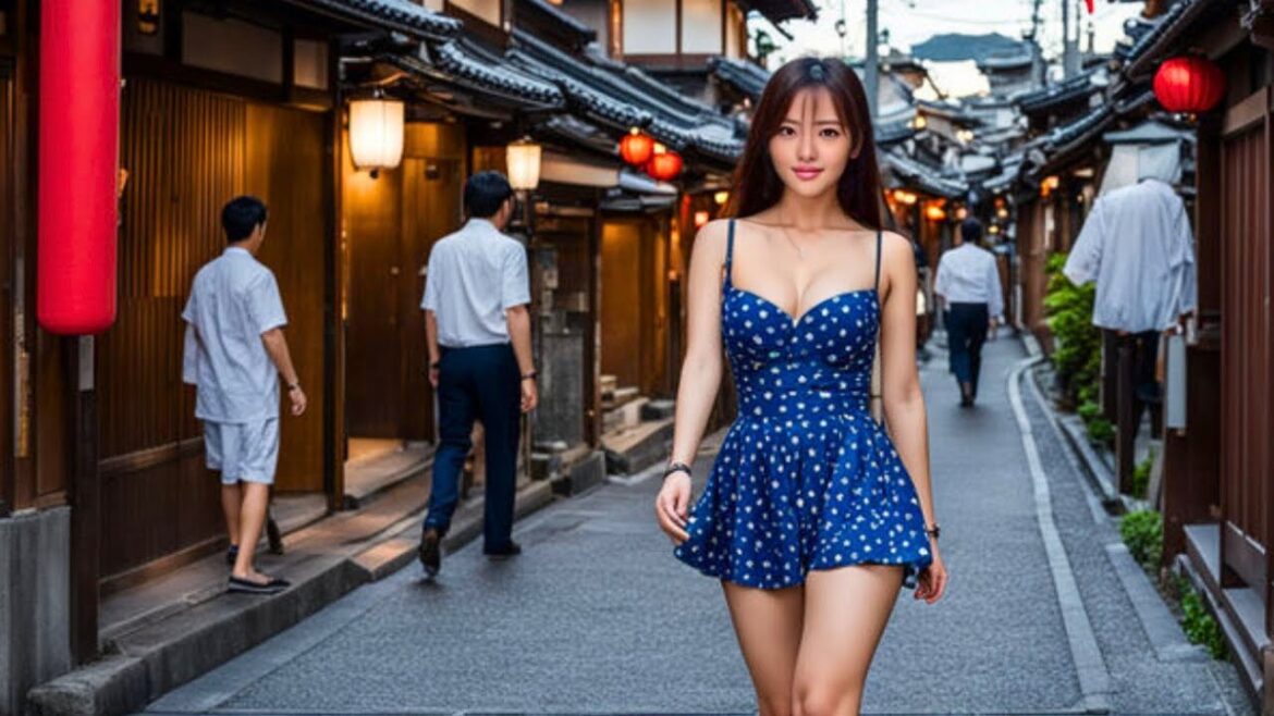 Japan's Kyoto & Bustling Downtown Area!