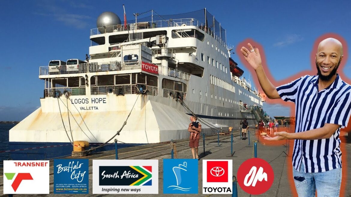 Boarding the World's Largest Floating Book Fair not a Cruise Ship | East London | Logos Hope Tour