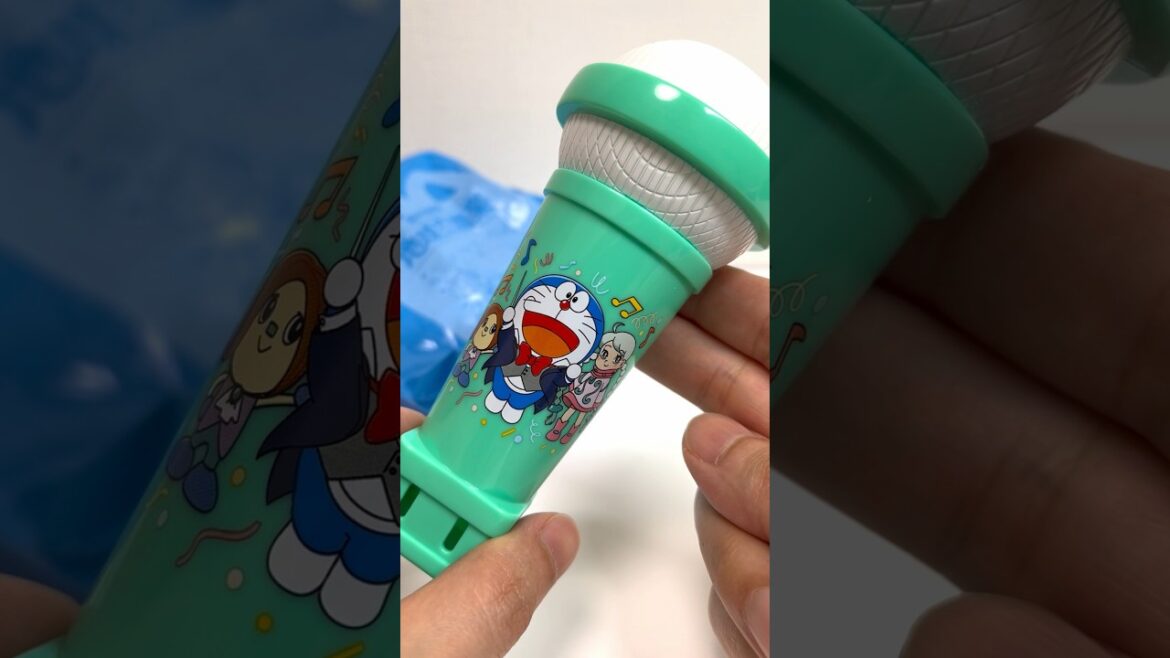 Doraemon Happy Meal Set McDonald's Japan Freebie Microphone #shorts