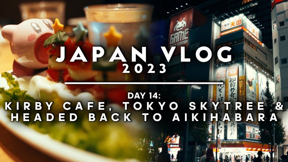 Kirby Cafe, Tokyo Skytree & Headed Back To Aikihabara – DAY 14 – JAPAN VLOG 2023 Kirby Cafe, Tokyo Skytree & Headed Back To Aikihabara - DAY 14 - JAPAN VLOG 2023