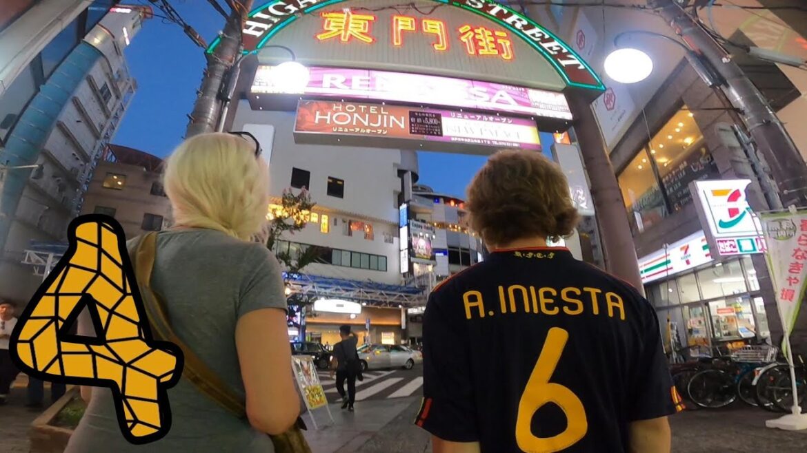 Giappone & Sud Corea | 4° episodio - GASTRONOMICA KOBE | Vlog 4K | SUB ENG EGGSPLORATORS