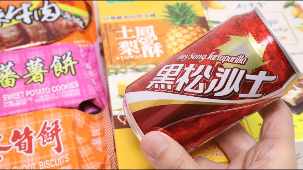 Taiwan Food Collection Treats and Noodles