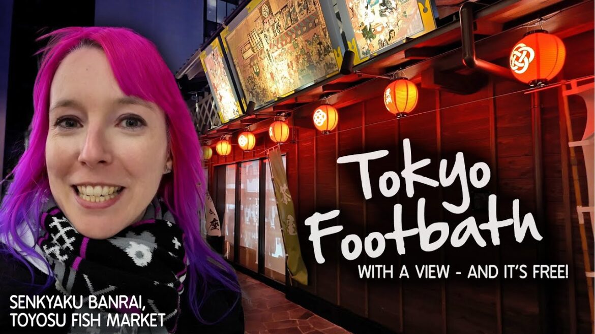Senkyaku Banrai at Toyosu Fish Market, Tokyo – Free Footbath with a view of Tokyo Bay π (Feb 2024) Senkyaku Banrai at Toyosu Fish Market, Tokyo - Free Footbath with a view of Tokyo Bay π (Feb 2024)