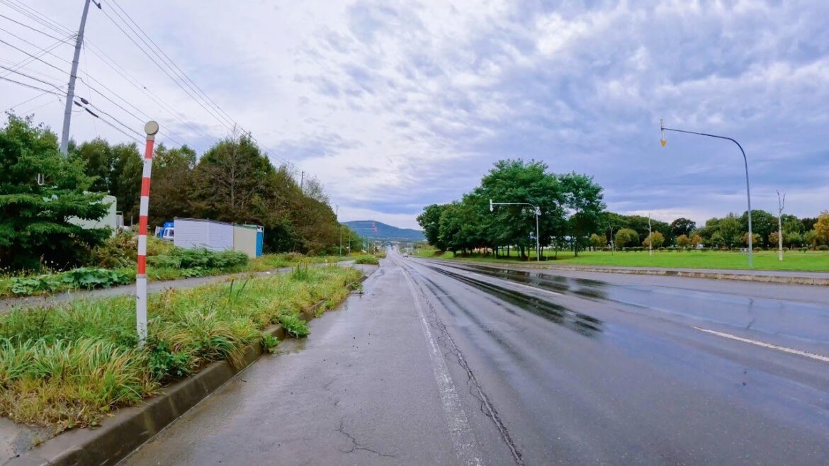 [Bike Travel] Kitami to Okoppe Hokkaido Japan Bike Riding 4K HDR