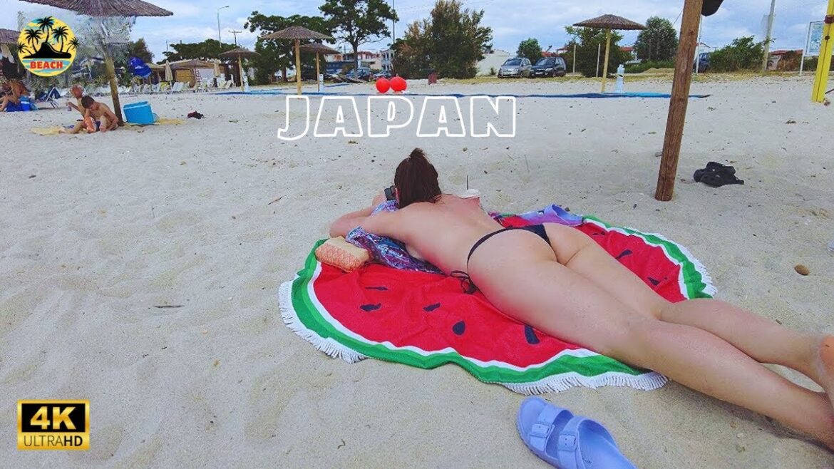 Beach Walk Nishihama Japan | Beach Story Nishihama Japan | Girl Walking On The Beach In Japan Beach Walk Nishihama Japan | Beach Story Nishihama Japan | Girl Walking On The Beach In Japan