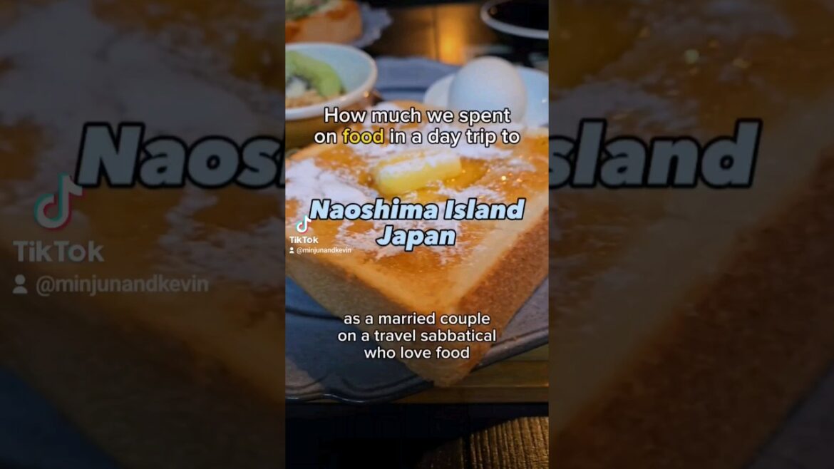 Naoshima Island, Japan - Food Budget. Our cheapest day yet! Was it worth it though? #foodie #budget